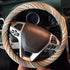 Boho Steering Wheel Cover for Women Men Baja Blanket Enthic Car Steering Wheel Cover Ethnic Car SUV Wheel Protector, Breathable, Anti-Slip, Odorle...