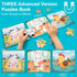 Magnetic Puzzles for Kids Ages 3 4 5, Advanced Animals Puzzles 9-12-16 Piece Jigsaw Puzzles for Toddler, Farm Preschool Magnetic Puzzles Kids Car ...