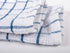 KAF Home Pantry 100% Cotton Checkered Grid Dish Cloths | Set of 6, 12 x 12 Inches | Absorbent and Machine Washable | Perfect for Cleaning Counters...