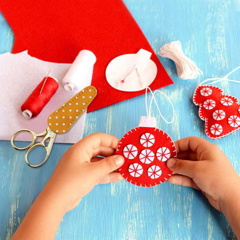 4 Pieces Embroidery Scissors Sewing Stork Scissors and 4 Pieces Leather Scissor Sheath Little Stainless Steel Sharp Scissors for Sewing Crafting T...