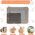 Small Animal Bed Mat, Soft & Warm, Suitable for Guinea Pig, Hamster, Rabbit, Rat and Bearded Dragon (X-Large(13.3''x9.4''), Star Pink)...