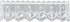 Heritage Lace White 60"X14" Tidepool Valance...