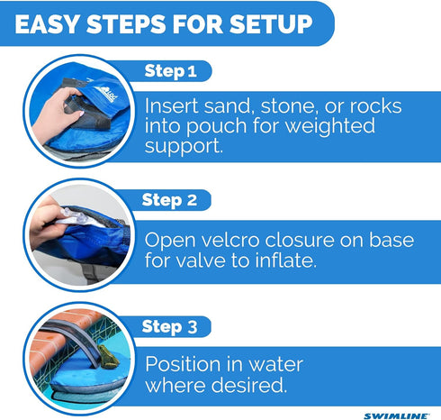 HYDROTOOLS BY SWIMLINE ORIGINAL 70200 FrogLog Animal Saving Escape Ramp For Pools & Spas | For All Small Animals Entering The Pool | Heavy Duty Ma...