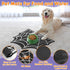 Pet Mats for Food and Water Dog Cat Food Mats Pet Feeding Mat Anti-Slip No Stains Quick Dry Floors Waterproof Placemat for Pet Food Water Bowl Mat...