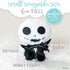 KIDS PREFERRED Disney Cuteeze Nightmare Before Christmas Jack Skellington Stuffed Animal Plush Toy - for Babies and Toddlers, Multicolor,6 inches...