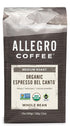 Allegro Coffee Organic Espresso Bel Canto Whole Bean Coffee, 12 oz(Pack of 1)...