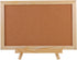 MAGICLULU Wooden Frame Message Board Pin Board for Wall Wood Easel Display Stand Memo Board Display Tripod Holder Stand Wood Tripod Easel Cork Mes...