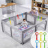 Baby Pull up Rings, Pull Up Rings for Playpen, Baby Crib Pull Rings, Baby Cot Hanging Rings, Infant Baby Toddler Walking Assistant Pull up Ring 6P...