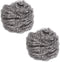 RSVP International Endurance Cleaning Collection Stainless Steel Scrubbies, Heat-Treated, Pressed & Curled, Long Lasting, Non-Rusting, Scrubber, 2...