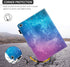 Dteck for iPad 6th/5th Generation Case 9.7" 2018/2017, Air 2/1 Case 9.7-Inch 2014/2013, Protective Folio Case with Stand/Auto Sleep Wake Function,...