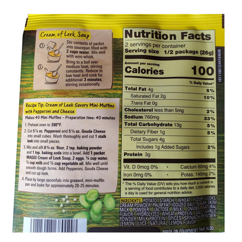 Maggi Cream of Leek Soup (6 Pack)...