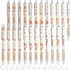 24 Pcs Kawaii Bear Mechanical Pencil 0.5mm Cute Automatic Pencils Cartoon Bear Brown White Automatic Retractable Pencils for School Office Supplie...