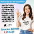 12 Sheets Iron On Letters 1200Pcs Vinyl Iron On Letters for Clothing 0.75 Inch Heat Transfer Letters with A-Z Heat Press Alphabet Stickers for Fab...