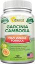 100% Pure Garcinia Cambogia Extract - 120 Capsules, Ultra High Strength HCA, Natural Weight Loss Diet Pills XT, Best Extreme Fat Burner Slim & Det...
