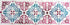 Designer Stencils Mexican Tile Cake Stencil Tier 4, Beige/semi-transparent...