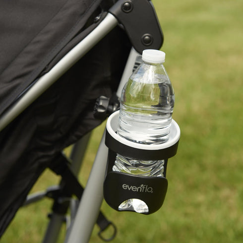 Evenflo Universal Cup Holder for Strollers and More, Black...