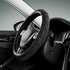 PIC AUTO Massage Steering Wheel Cover, Breathable Black Football Pattern Material Spliced Leather Car Wheel Protector, Car Interior Accessories, U...