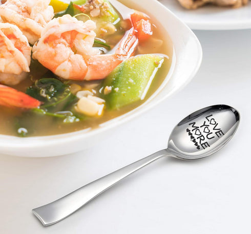 Seyal® Love You More Spoon Gift - Love Gift - Love gifts - Valentines day gift - Gift for her - Gift for him - christmas gift - wife gift from hus...