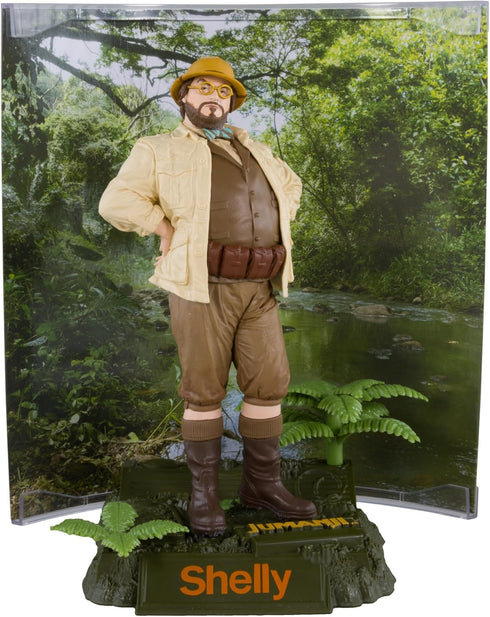 McFarlane Toys - Movie Maniacs Professor Sheldon Oberon (Jumanji) 6in Posed Figure...