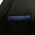 S&W SHLAX&WING Pocket Squares for Men Dark Blue Grooms Wedding...