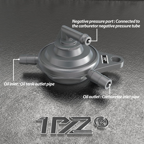1PZ M3W-X02 Vacuum Fuel Pump Petcock for GY6 50cc 125cc 150cc 139QMB 152QMI 157QMJ Roketa SUNL Taotao Chinese Scooter ATV Motorcycle 3 Port...