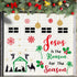 30 Pcs Christmas Garage Door Magnet Decorations Merry Christmas Winter Snowman Snowflake Santa Claus Garage Decorations for Refrigerator Car Bulle...