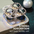Choiche for iPhone 14 Pro/iPhone 14 Pro Max Camera Lens Protector, Bling Camera Cover with 9H Tempered Glass Lens Screen Protector Metal Ring Deco...