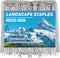 Garden Stakes - Landscape Staples 20 Pack 11 Gauge Tent Stakes, Garden Staples 6 Inch Anti-Rust Landscape Stakes for Weed Barrier, Irrigation Tubi...