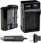 BM Premium EN-EL15B Battery and Battery Charger for Nikon Z6, Z7, D780, D850, D7500, 1 V1, D500, D600, D610, D750, D800, D800E, D810, D810A, D7000...
