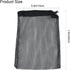 10 Pack Aquarium Filter Media Bags, 8 * 6inch High Flow Fish Tank Mesh Filter Bags with Plastic Zipper for Ceramic Rings, Activated Carbon, Biosph...