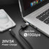 USB3.2 Gen2x1 A to C Cable, USB C Cable, USB-A to USB-C, 10Gbps High Speed Data Transfer, USB Charging Cable. Black, 2 meters...