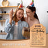 Birthday Gifts for Women, Unique Recipe for A Happy Birthday Cutting Board, Women Birthday Gift Ideas, Womens Birthday Gifts for Her Mom Sister Wi...