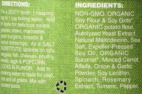 Vogue Cuisine Vegetarian Chicken Soup & Seasoning Base 12oz - Low Sodium, Gluten Free, All Natural Ingredients...
