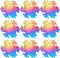 PerKoop 100 Pcs 6 Inch Large Snowflakes Cutouts Paper Winter Holographic Snowflakes Bulletin Board Cutouts Double-sided Winter Snowflakes for DIY ...