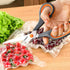 4 Pack Multipurpose Soft Grip Handle Scissors, Ultra Sharp Craft Scissors Set,All Purpose Scissors for Home Household Office Sewing School Teacher...