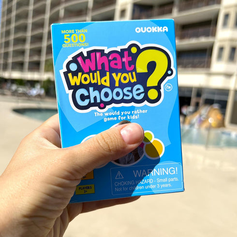 QUOKKA Board Game for 8-12 Year Olds - Family Card Game for Kids Ages 6-8 - What Would You Choose | Do Kids Rather? | Pick Your Answer | Get to Kn...