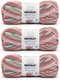 Bernat Softee Baby Jacquards Faded Blooms Yarn - 3 Pack of 4.2oz/120g - Acrylic - #3 DK (Light) - 287 Yards - Knitting, Crocheting & Crafts......