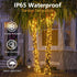 66FT 200LED Christmas String Lights Outdoor/Indoor, Extendable Twinkle Fairy Lights Waterproof Clear Wire with 8 Modes&Timer Function for Garden B...