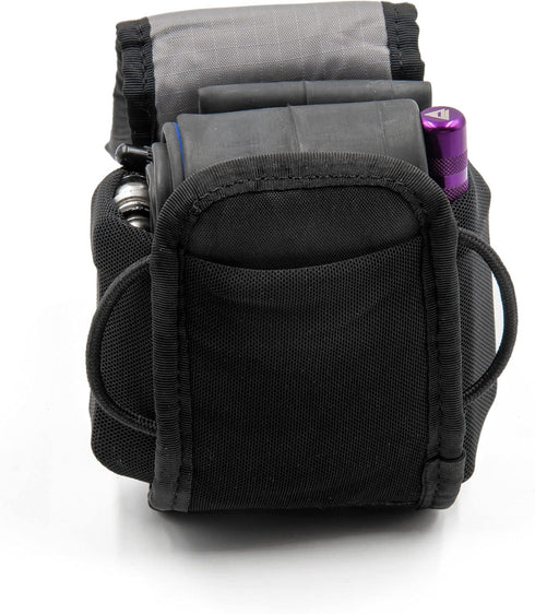 ORUCASE Trail Pal - Kevlar Reinforced Bicycle Tool/Tube / CO2 Storage Bag for Mountain and Gravel Cycling - Secure Rubber Strap, Non-slip Material...
