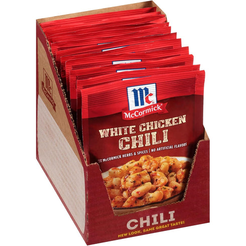 McCormick White Chicken Chili Seasoning Mix, 1.25 oz (Pack of 12)...