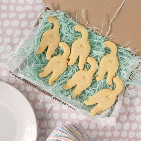 BAKERLOGY Kitty Butt cookie cutter - Detailed Biscuit Cutter Design for Baking and Crafts, ideal on fondant, dough, clay...
