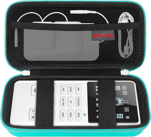 Carrying Case for Etekcity TENS Unit Muscle Stimulator Machine, Hard Travel Organize Bag for Electric Pulse Massager, Extra Mesh Pocket Fits Elect...