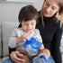 Dr. Brown's Milestones Soft Spout Sippy Cup with Handles, Blue Tiger Hero, BPA-Free, 9 oz/270 mL, 9m+...