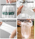 100 Count Small Trash Bags 4 Gallon Small Clear Garbage Bags Strong, Leakage-Free,Unscented Thick for Bathroom, Office, Kitchen Waste Basket Small...