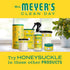 MRS. MEYER'S CLEAN DAY Aromatherapy Candle, 35 Hour Burn Time, Made with Soy Wax and Essential Oils, Honeysuckle, 7.2 Oz, Pack of 2...
