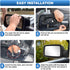 TOP-MAX Dodge Ram Driver Left Side Heated Mirror Glass Compatible with 2009-2018 Dodge Ram 1500 2500 Side View Exterior Convex Mirror Glass 680502...