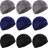 SATINIOR 9 Pieces Cooling Skull Caps Helmet Liner Sweat Beanie Cap Wicking Cycling Running Hat for Men and Women Sports...