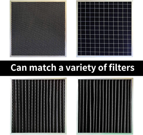 Carbon Fabric Filter Replacement Cut To Fit Charcoal Hepa AC Vent Filter Activated Carbon Air Filter Fabric Sheet Carbon Pad 16 x 48 inch...
