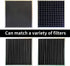 Carbon Fabric Filter Replacement Cut To Fit Charcoal Hepa AC Vent Filter Activated Carbon Air Filter Fabric Sheet Carbon Pad 16 x 48 inch...