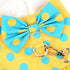 Dog Harness Dress for Small Medium Dogs Female Girls Polka Dots Tutu Skirt Beauty Pet Clothes with Leash 1.6m Cats Apparel Puppy Chihuahua Yorkie ...